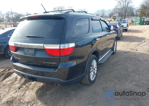 2012 Dodge Durango Citadel из США, поврежденный, VIN 1C4RDJEG1CC322673